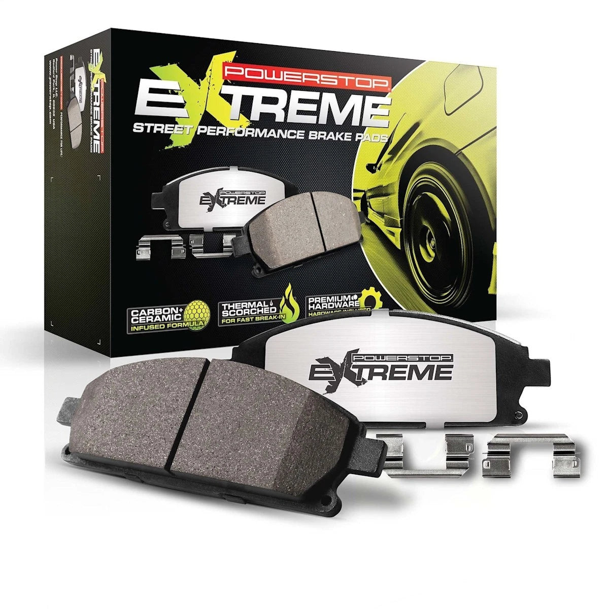 2X Z26-1080 Brake Pad Set for Jeep Commander (2006–2010)
