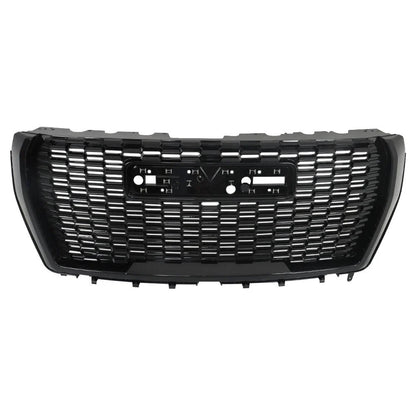 Front Upper Grille Hood Molding for Yukon / Yukon XL (2021–2023) Gloss Black