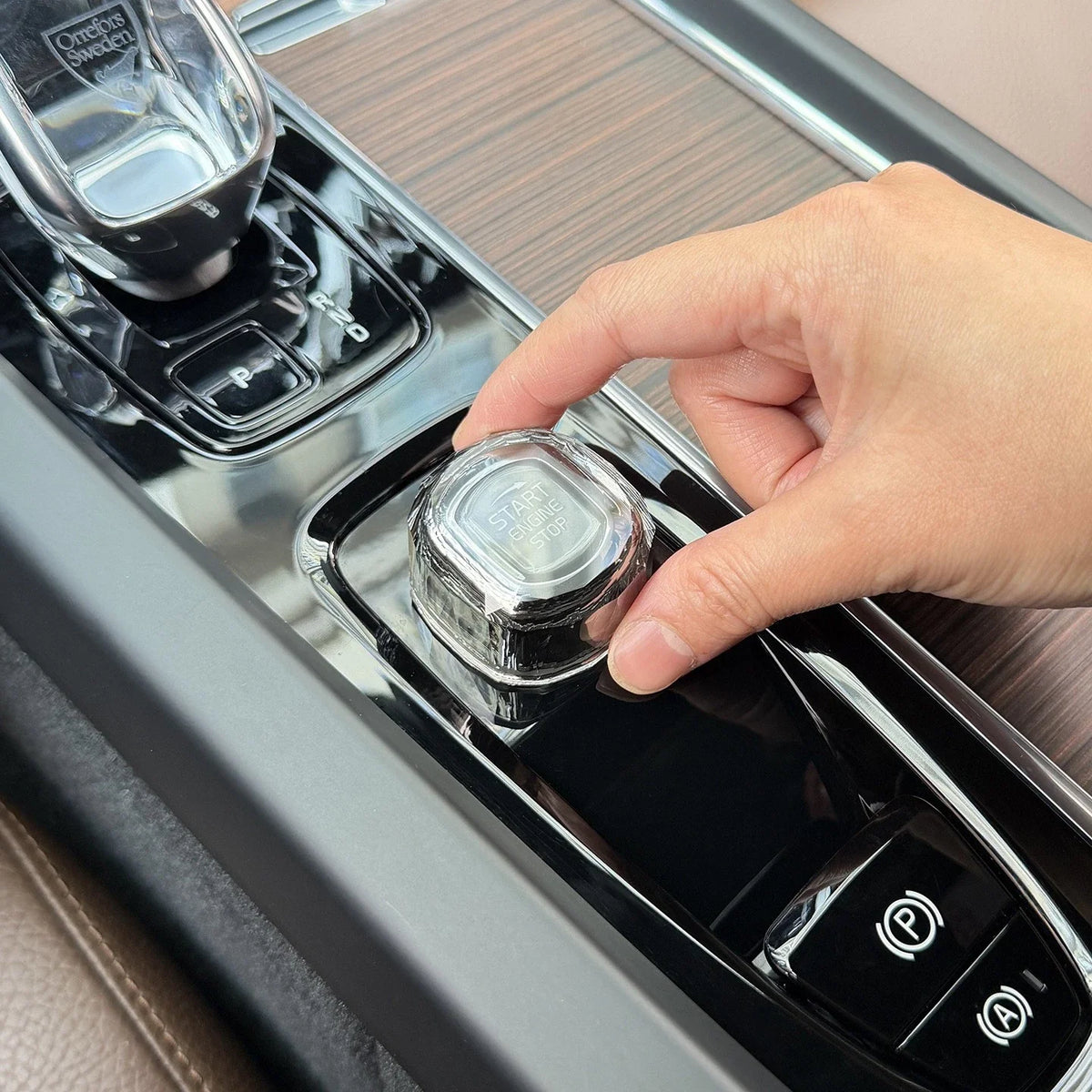 One Click Start Knob for - Glass, Smooth Tactile Feel