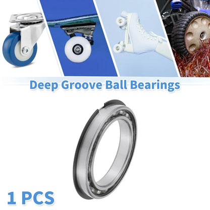 Deep Groove Ball Bearing 6915NR for Scooter Skateboard Wheel (P0 75x105x16mm)