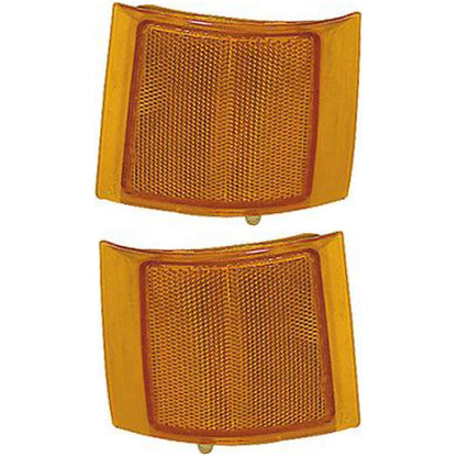 Pair of Side Marker Lights for Chevy Pickup (1994–2002) PLX-M1-331-1525L-UC, GM2550143, GM2551143