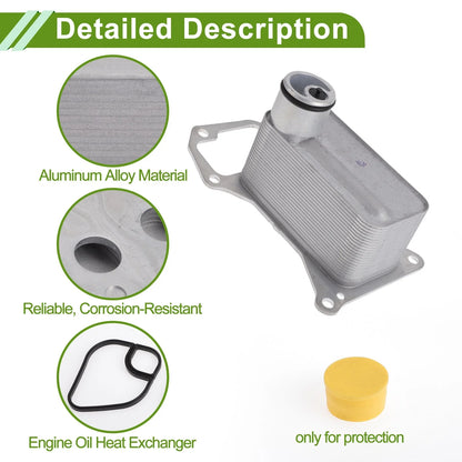 Engine Oil Cooler 1 pc for BMW 3 Series Transmission Oil Cooler