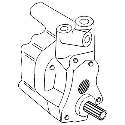 Hydraulic Aux Pump for Massey Ferguson 1080 1085 150 175 165 250 285