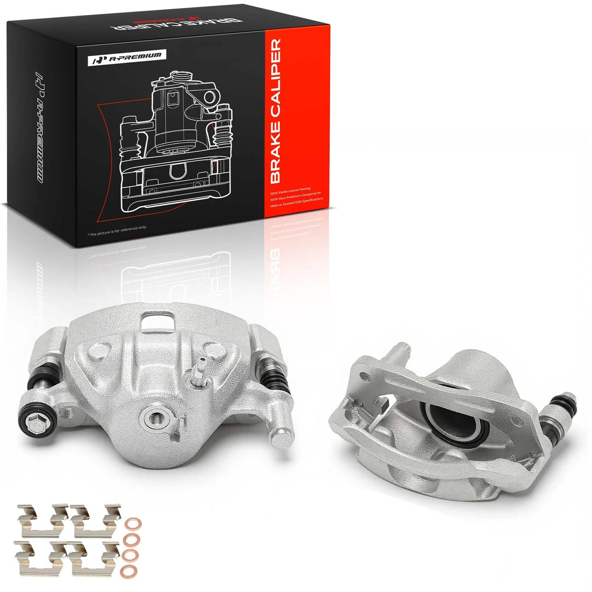 A-Premium Pair Front Brake Calipers for Hyundai Accent (1995–2005) - 5818124A00, 5818125A00, 5818024A00, 5818025A00