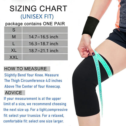 2X Knee Brace for Large Support (Black)