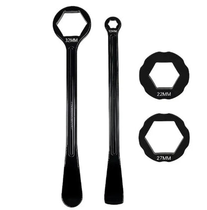 3-Piece Tire Repair Lever Tool Set for Motorcycle (32mm, 2722mm, 1310mm)