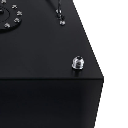 15 Gallon Fuel Cell Tank Kit for Racing Vehicle (Aluminum Cap, Steel Line)