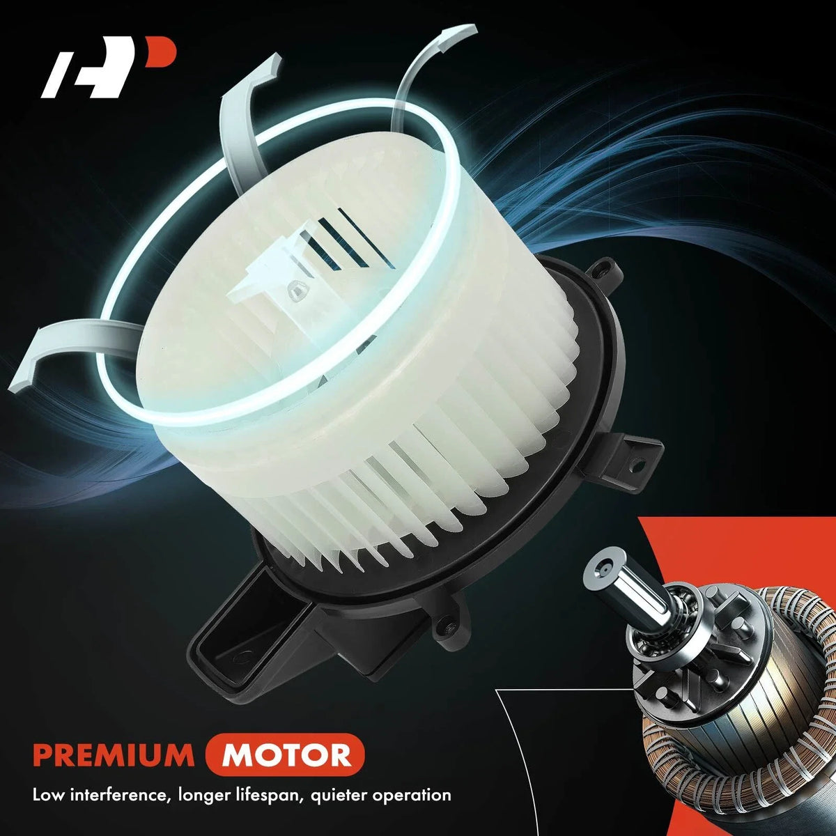 HVAC Blower Motor with Wheel Assembly for Jeep Grand Cherokee (2011–2021)