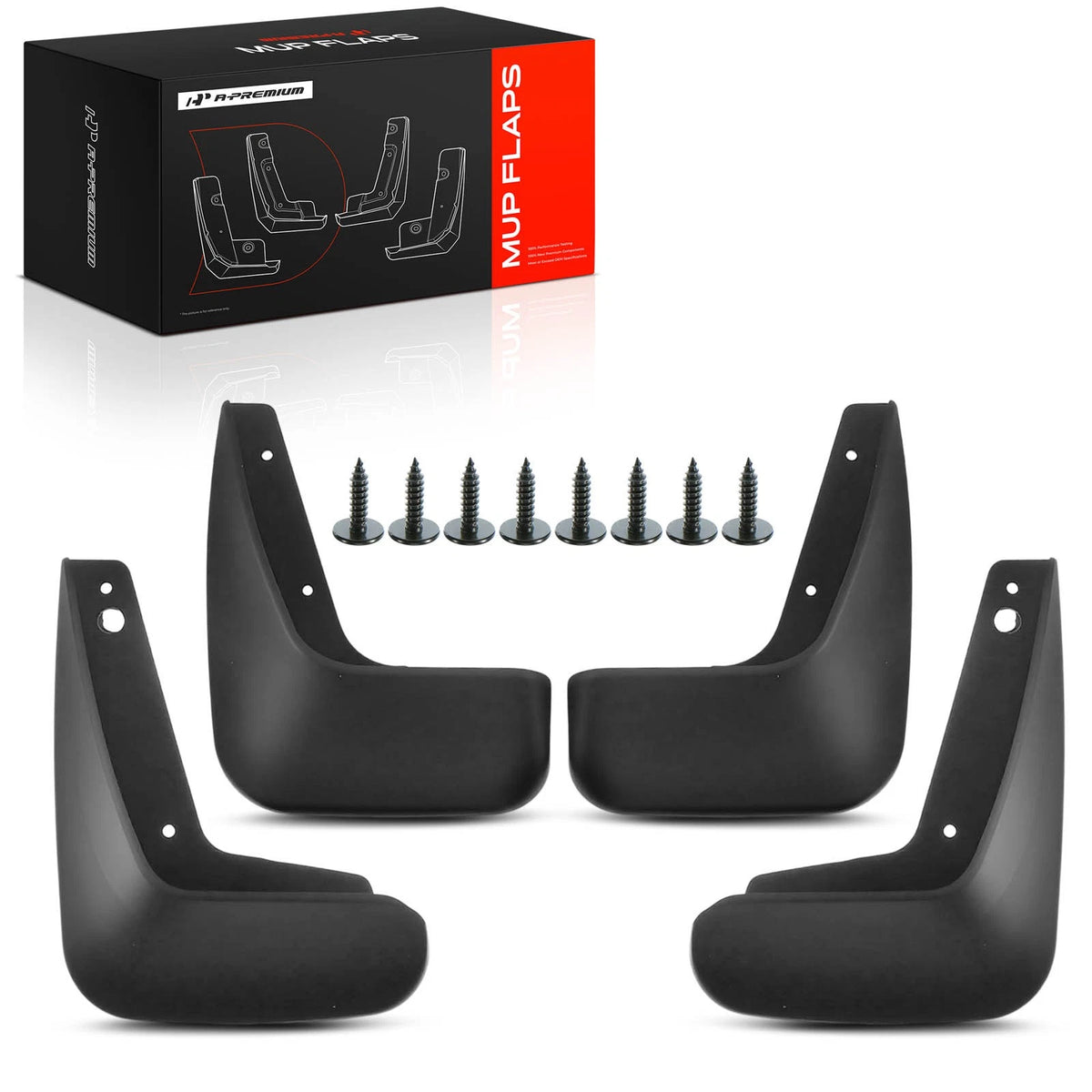 Set of 4 Splash Guards Mud Flaps for Buick LaCrosse (2005–2008)