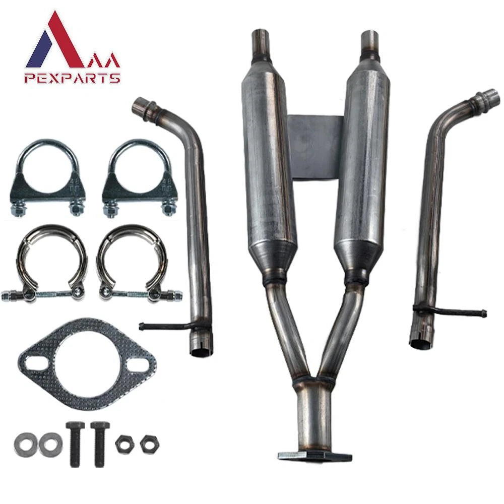 Stainless Steel Rear Exhaust Muffler Kit for Infiniti G37 G35 (2007–2013) 425467, 606152