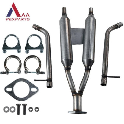 Stainless Steel Rear Exhaust Muffler Kit for Infiniti G37 G35 (2007–2013) 425467, 606152