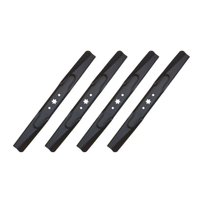 Set of 4 Standard Mower Blades for MTD