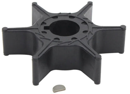 Water Pump Impeller with Key for Yamaha 2 Stroke 9.9 15 HP Outboard (1990–1999)