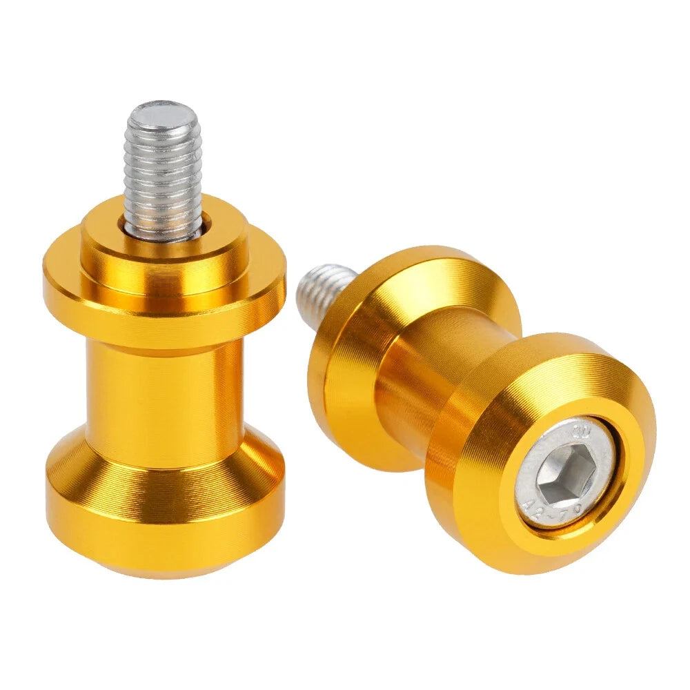 8mm Swingarm Spools Sliders for Suzuki GSR750 (2011) GSXR1000 (2001–2014)