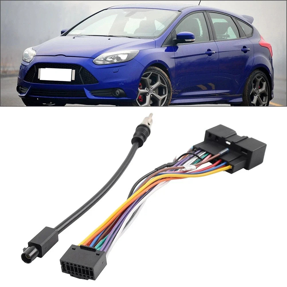 Radio Antenna Adapter Plug Wiring Harness for Ford Escape Focus Fiesta (2001–2023)