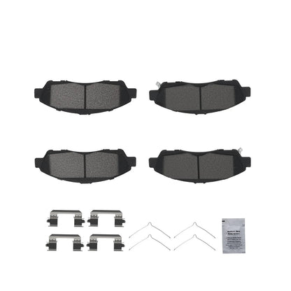 Front Brake Pads Kit D1896 for GMC Acadia/Cadillac XT5 XT6/Chevy Blazer Traverse