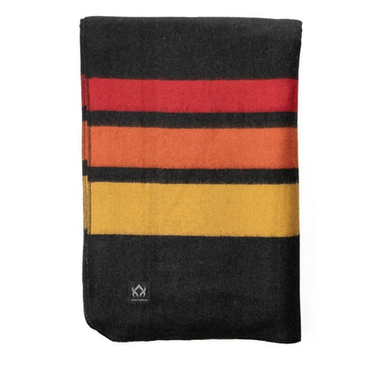 Rainier Wool Blanket for Camping (4.5lbs, Washable, Large)