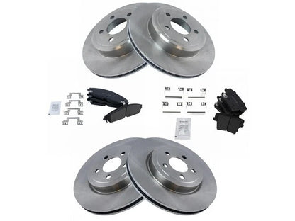 Brake Pad and Rotor Kit for Chrysler 300 (2005–2020, 2023) 56244YPZD