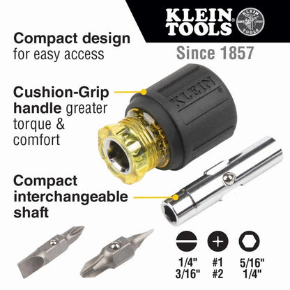 Screwdriver and Nut Driver Tool Kit for Klein Tools (80045)