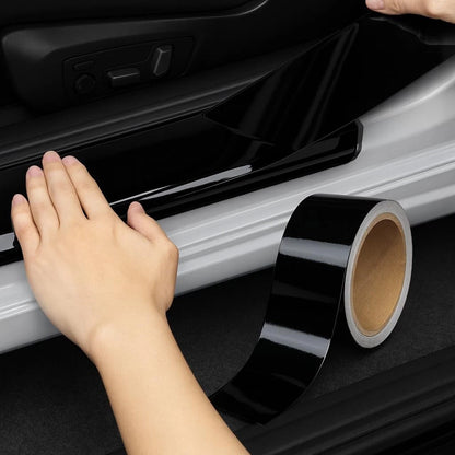 Gloss Black Vinyl Wrap Chrome Delete Trim 2 Inch x 30ft
